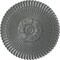 Ekena Millwork Nexus Ceiling Medallion (Fits Canopies up to 2 3/4"), Hand-Painted Platinum, 30"OD x 1 1/4"P CM30NEPLS - alternate 1
